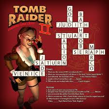 Each piece is made from white acrylic and fits into the sturdy blue plastic base. Tomb Raider On Twitter Here Are The Answers To The Tomb Raider Ii Crossword Puzzle Get Them All Tr25