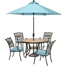 I hope you will find the information here useful and the products fulfil your needs. Umbrella Included Patio Dining Sets Patio Dining Furniture The Home Depot