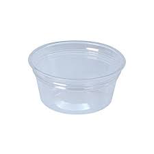 Home / catering / polystyrene food packaging / polystyrene fast food boxes. Fabri Kal 9500120 Food Container 3 Oz Clear Polystyrene Recyclable Round 1000 Per Case