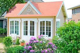 Das Clockhouse 28 In Der Praxis Ein Gartenhaus Zum Verlieben Gartenhaus Kaufen Gartenhaus Haus