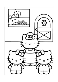 Hello Kitty Kleurplaten 11 Kleurplaten Voor Kinderen Kleurplaten Hello Kitty Verjaardag