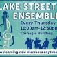 Lake Street Ensemble event in Petoskey, MI