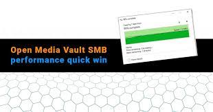 Open Media Vault Smb Performance Quick Win | Techie Show