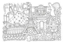 These alphabet coloring sheets will help little ones identify uppercase and lowercase versions of each letter. France Coloring Page Wittabego