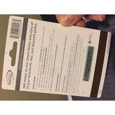 These numbers are not located on the card. 20 Steam Gift Card Pin Scratch Off Area Intact Steam Geschenkkarten New Gameflip
