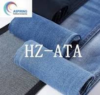 Twill Woven 65% Cotton 33% Polyester 2% Spandex 8.3oz Denim ...