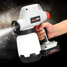 Joustmax Jst81015 24v Lithium Ion Battery Hand Held Electric Paint Spray Gun Adjustable Paint Sprayer Paint Air Compressor1000lm Buy At The Price Of 92 44 In Aliexpress Com Imall Com