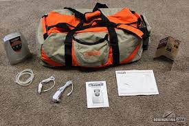 The scent crusher ozone large gear bag provides a highly portable and effective way to eliminate odors before, during or after a hunt. Scent Crusher Ozone Gear Bag Review Bowhunting Com