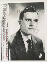 1955 Press Photo Representative Edward P. Boland of Springfield,  Massachusetts.