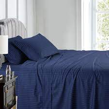 Check spelling or type a new query. Split King Sheet Set Luxury 608 Thread Count Damask Stripe 100 Cotton For Sale Online Ebay
