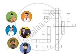 Imagine that you could draw a magic door from your classroom / bedroom wall into another world. Read The Clues Guess The Profession And Fill In The Crossword Puzzle Across Down 2 Teaches Students 1 Gives Treatment To Animals 4 Helps Doctors And Patients 3 Grows Crops English Shaalaa Com