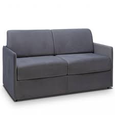 Canapé d'angle tissu anthracite (habitat). Canape Convertible Express Canape Lit Express Colosse Couchage 140 Cm Matelas Epaisseur 22 Cm A Memoire De Forme Velours Gris Anthracite Inside75