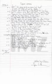 (dear mama) sweet lady, place no one above you (you are appreciated) sweet lady, don't you know we love you? Tupac S Handwritten Dear Mama Lyrics Now For Sale Revolt