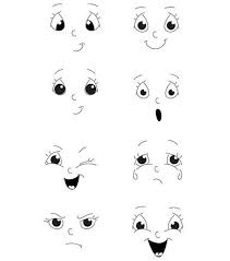 Afficher L Image Source Visage De Poupee Dessin De Visage Gens Sur Les Pots De Fleurs