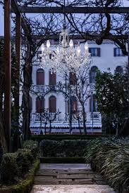 Crystal Glass Outdoor Chandelier Juliettes Interiors