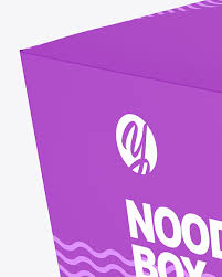 Download Matte Noodles Box Mockup In Box Mockups On Yellow Images Object Mockups