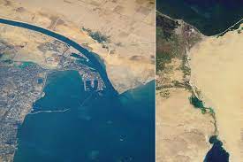 The suez canal crosses the suez isthmus in egypt. ConstrucÈ›ia Canalului Suez Educatie Privata