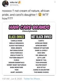 Mielle organics products include natural ingredients including amino acids, herbs, and oils to name a few. Carol S Daughter Hair Care Line Trending After Fans Discover It S Not A Black Owned Company Thejasminebrand