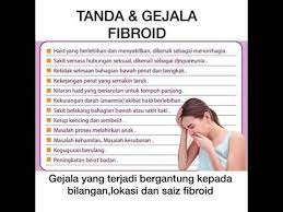 Menstruasi yang melimpah dengan rasa sakit yang hebat Tanda Gejala Fibroid Youtube