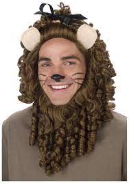Cowardly Lion Wig Wizard Of Oz Wig Accessories Cowardly Lion Costume Cowardly Lion Lion Costume