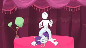 Rarity fucked by human