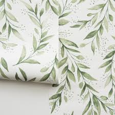 Olive Branch Wallpaper Joanna Gaines Wallpaper French Country Decorating Magnolia Wallpaper