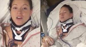 Mor brækkede nakken da hun legede med sin datter