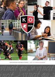 2017-2018 Annual Report by Kingswood Oxford School