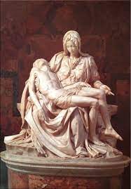 Jesus holds a holy ball in his left hand. Pieta Michelangelo Rome Italy Vatican Michelangelo Art And Architecture