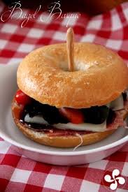 Cathy S Delights Jambon De Bayonne Cuisine Bagel Recette
