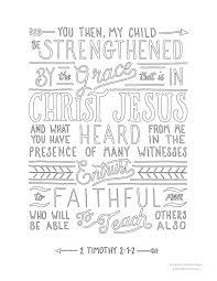 However, god has something important to say to all believers through these letters. 2 Timothy 2 1 2 Scripture Type