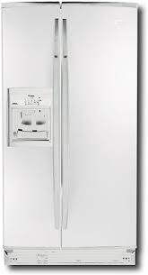 Maybe you would like to learn more about one of these? Best Buy Whirlpool Conquest 25 6 Cu Ft Side By Side Refrigerator With Thru The Door Ice And Water White Gs6shexnq