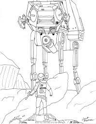 Four seasons at school coloring pages (autumn squirrel, winter owl, spring bunny, summer turtle). Star Wars Walker Coloring Pages Coloring And Drawing