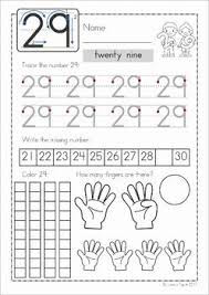Number Concepts No Prep Worksheets For Numbers 21 40 Numbers Preschool Preschool Math Centers Number Concepts