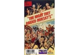 The Night They Raided Minsky's (1968) VHS Video Cover Art