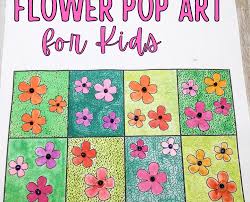 Total color, new york andy warhol prints warhol paintings andy warhol flowers pop art portraits exhibition poster renaissance art mixed media canvas abstract. Flower Pop Art For Kids Inspired By Andy Warhol S Flowers Messy Little Monster