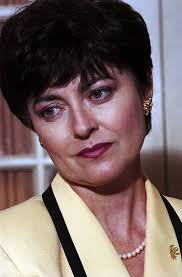 Peggy Lowe at the Montgomery County courthouse in Montgomery, Alabama, for  her capital murder trial.