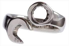 Wrench Ring For The Fashionable Mechanic Rings Cool Jewelry Mens Jewelry