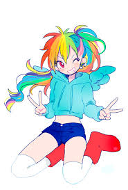 Mlp fluttershy rainbow dash fanart my lil pony my little pony friendship in the tree twilight sparkle equestria girls. Anime Rainbow Dash My Little Pony Drawing My Little Pony Pictures Mlp My Little Pony