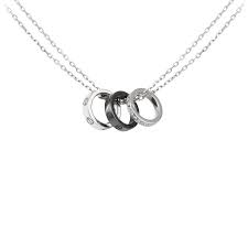 Love Necklace 3 Hoops Cartier Love Necklace Love Necklace Necklace