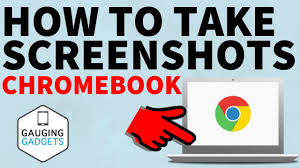 Take a screenshot of entire screen: How To Take A Screenshot On A Chromebook Snipping Tool Youtube