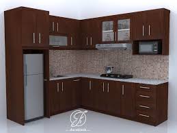 Model dan desain kitchen set minimalis. Jual Kitchen Set Minimalis Natural Model L Furniture Duco Klasik