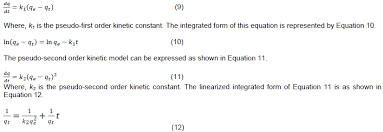 Error analysis has also been done using hybrid fractional. African Journal Of Biotechnology Adsorption Of A Cationic Dye By Marula Sclerocarya Birrea Fruit Seed Shell Based Biosorbent Equilibrium And Kinetic Studies