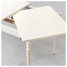 Ingatorp Utdragbart Bord Vit Langd 155 Cm Ikea Ikea Table Dining Table