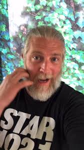 With the beard or...