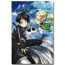 Sword Art Online Silk Anime Poster Anime Imagem De Anime Desenhos Dragonball