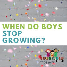 It must be either genetics. When Do Boys Stop Growing Boys Puberty Growth Spurt Jill Castle