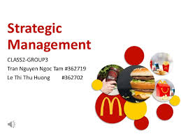 Our restaurants remain open only for takeaway, delivery and drive thru. Mcdonald S Strategic Management Buss444