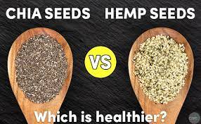 Chia Seeds Vs Hemp Seeds Which Are Healthier Http Www Care2 Com Greenliving Chia Seeds Vs Hemp Seeds Which Are Healthi Healthy Grains Hemp Seeds Healthy