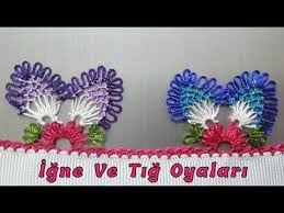 Ige Oyasi Badem Ornegi Sevgililer Dantel Badem